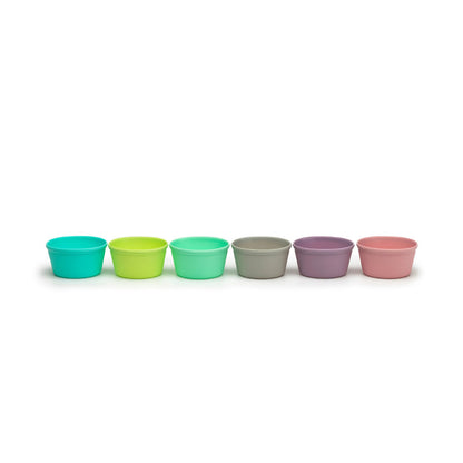 Melii Rainbow Silicone Food Cups 2.8 oz