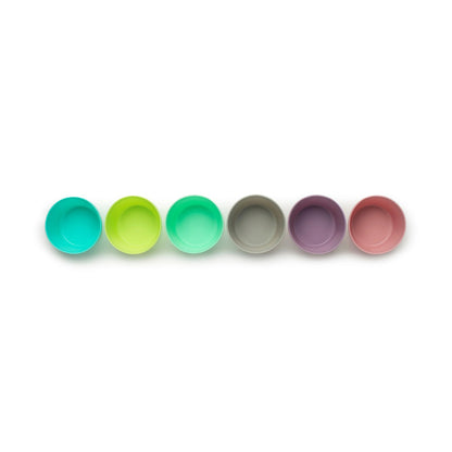 Melii Rainbow Silicone Food Cups 2.8 oz
