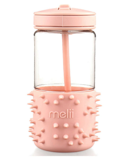 Melii Spikey Water Bottle 17oz - Pink