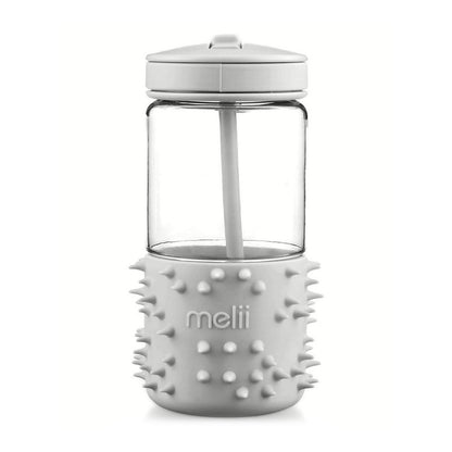 Melii Spikey Water Bottle 17oz - Grey