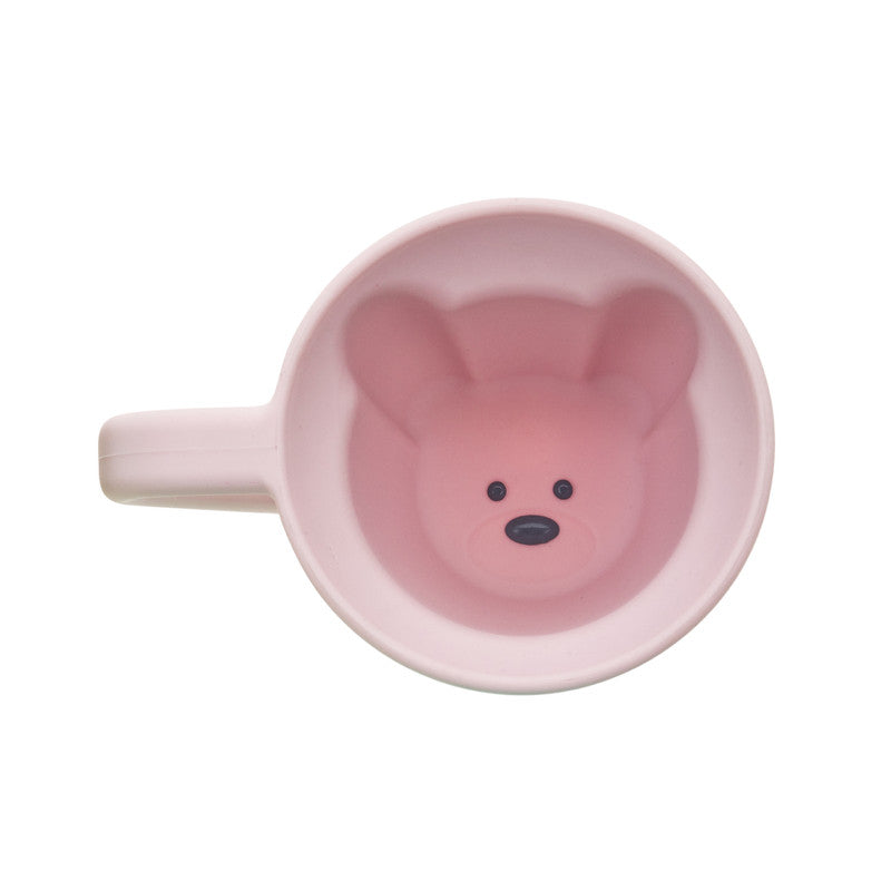 Melii Bear Silicone Mug - Pink