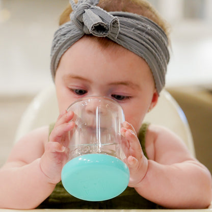 Melii Bear Plastic Cup - Turquoise