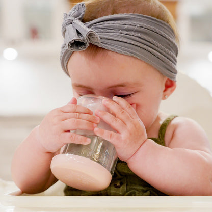 Melii Bear Plastic Cup - Pink