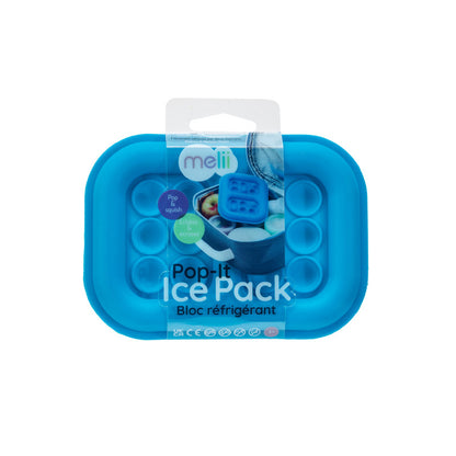 Melii Silicone Pop-It Ice Pack - Blue