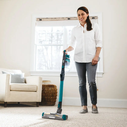 Shark Anti Hair Wrap Cordless Stick Vacuum Cleaner IZ102ME - Black/Peacock Blue