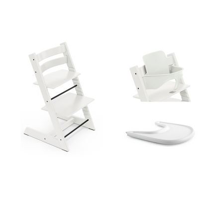 Stokke Tripp Trapp Chair Babyset Tray Bundle