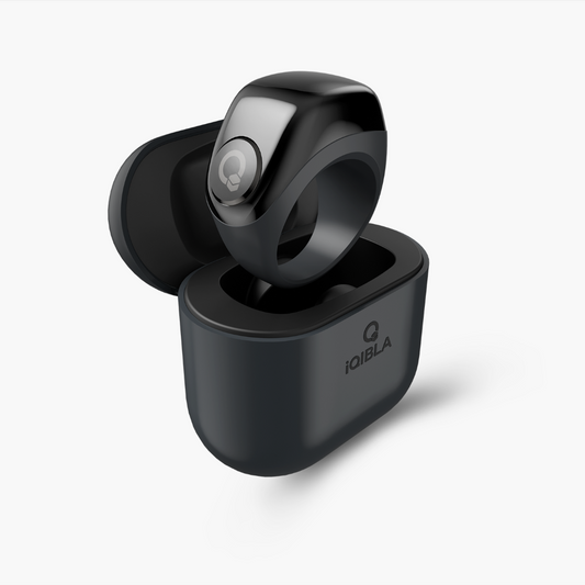 iQibla Zikr Jood Smart Ring Tasbih Counting – Black