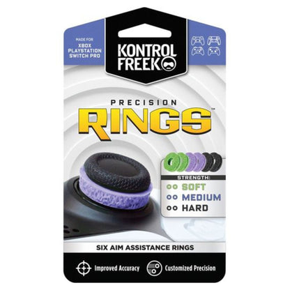 Kontrolfreek Precision Rings Mixed Pack (Purple, Green, &  Black)