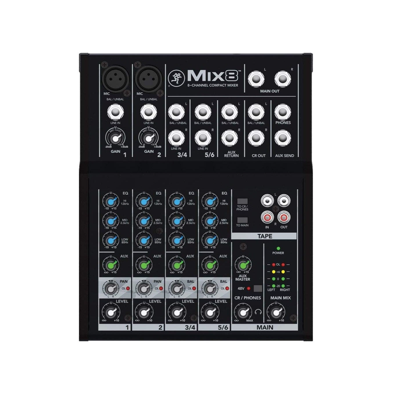 Mackie - 8-Channel Compact Mixer