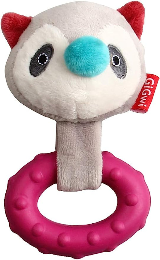 GiGwi Suppa Puppa Coon with Squeaker Inside Plush TPR XS