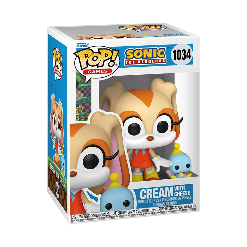 Pop & Buddy! Games: Sonic - Cream w/Cheese