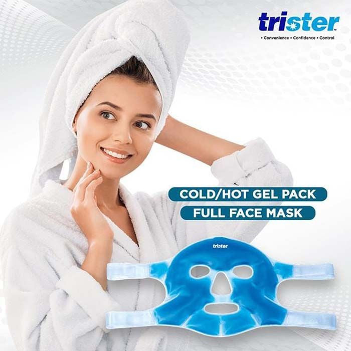 Trister Cold/Hot Gel Pack Full Face Mask