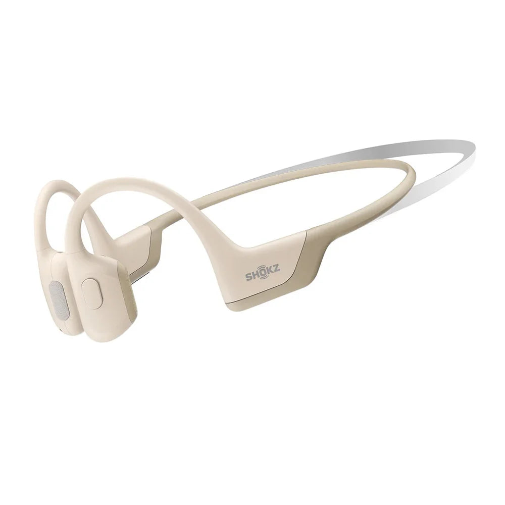 SHOKZ OpenRun Pro Mini Bone Conduction Open-Ear Sport Headphones Beige