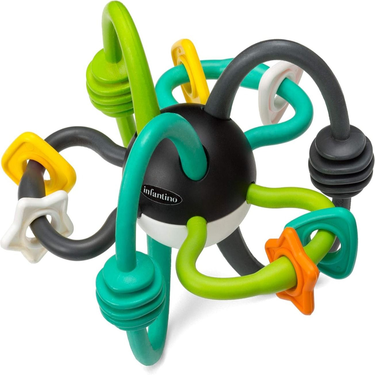 Infantino - Shake And Teethe Flexible Rattle Ball