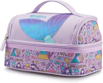 Nohoo - Mermaid Insulated Lunch Bag - Purple