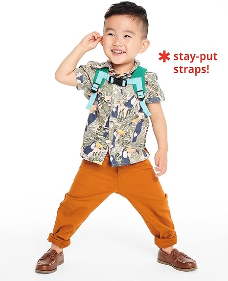 Skip Hop Toddler Backpack Leash, Zoo, Pug, Harness
