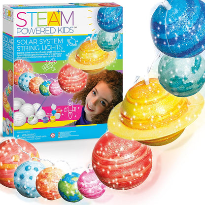 4M Girl Steam / Solar System String Lights