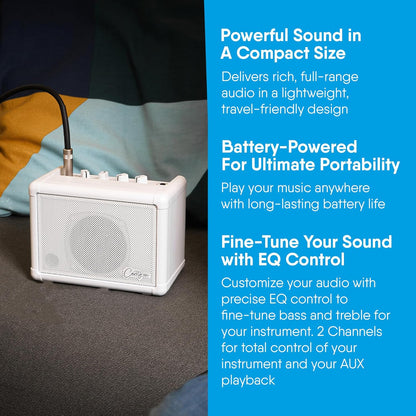 Carry-On Mini 3-Watt Speaker Operates On Batteries