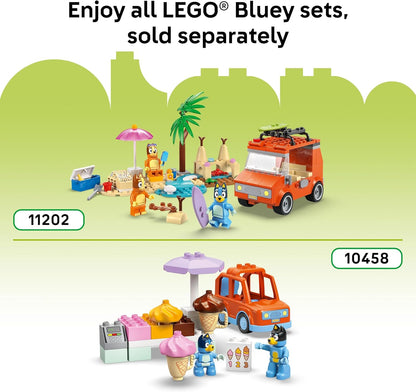 LEGO DUPLO Bluey: Bluey’s Family House with Memory Game