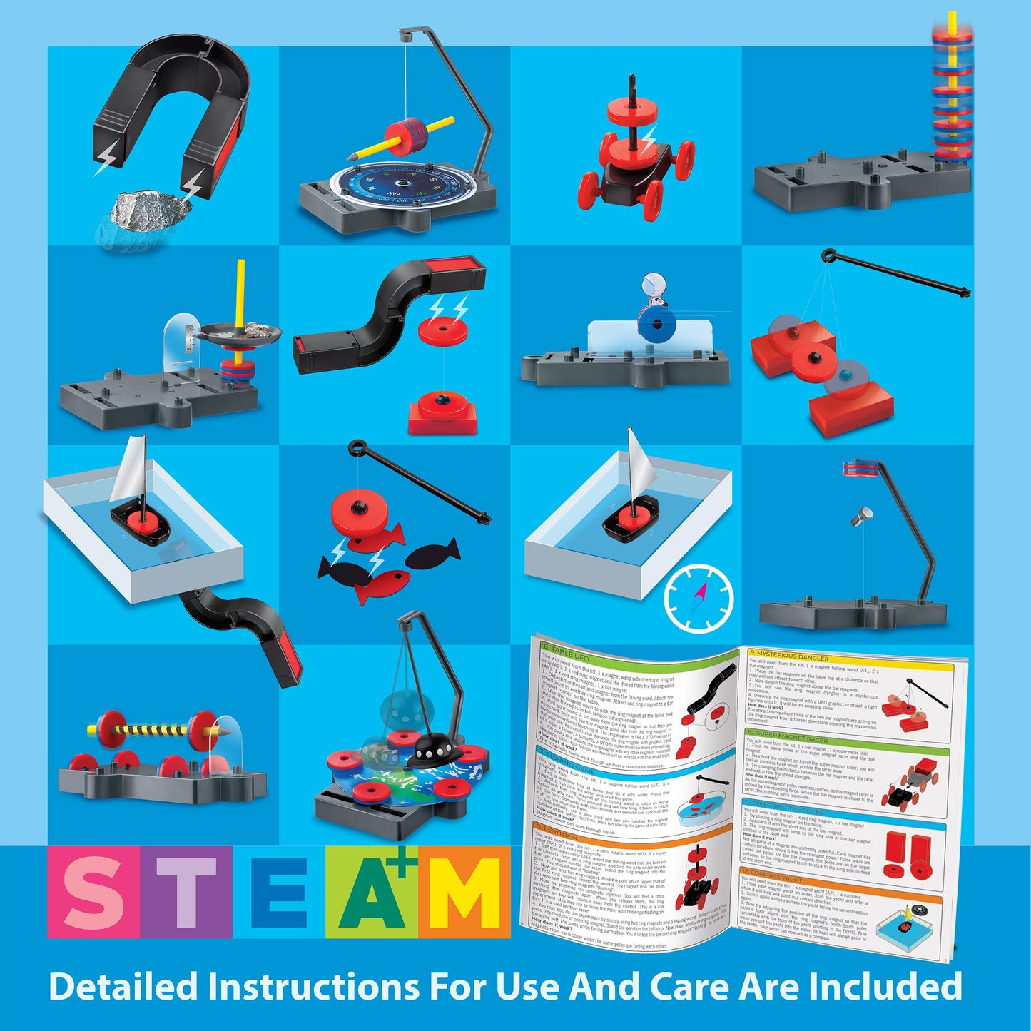 4M STEAM Deluxe / Magnet Exploration