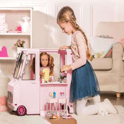 Our Generation Ice Cream Truck - Pink