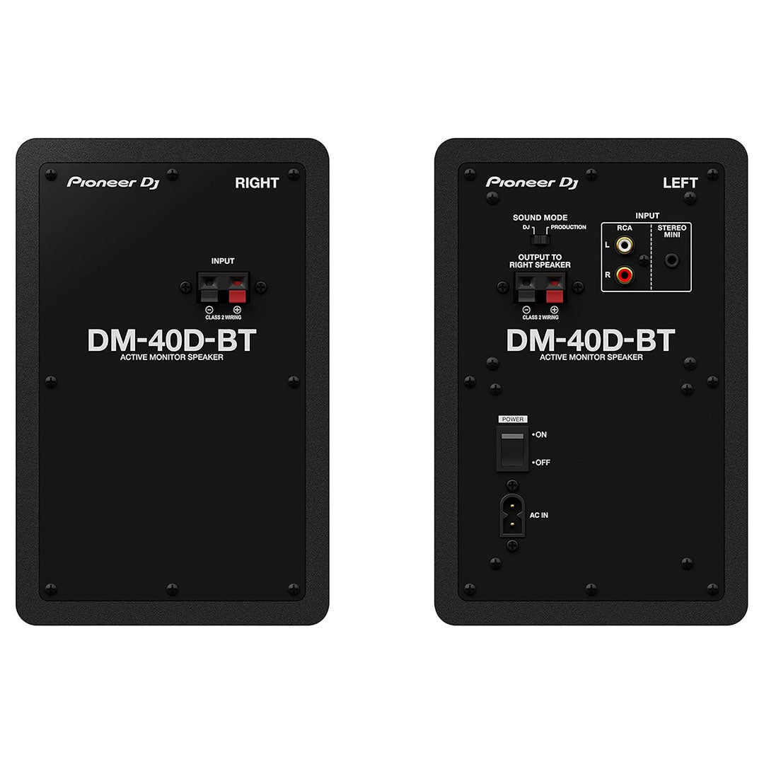 Pioneer DJ DM-40D-BT - Black