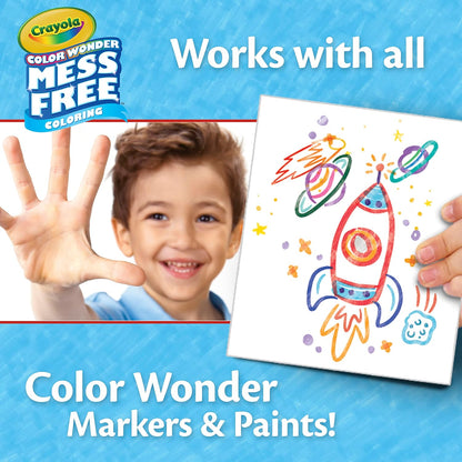 Crayola Color Wonder 50 Blank Coloring Pages