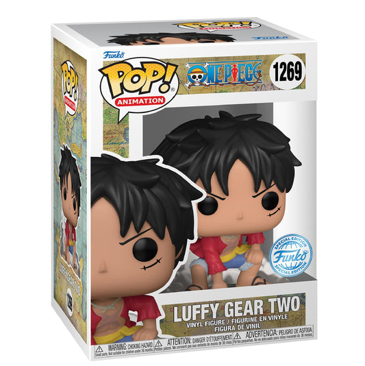 Funko Pop! Animation One Piece - Luffy Gear Two With Chase (Exc) (FU62646)