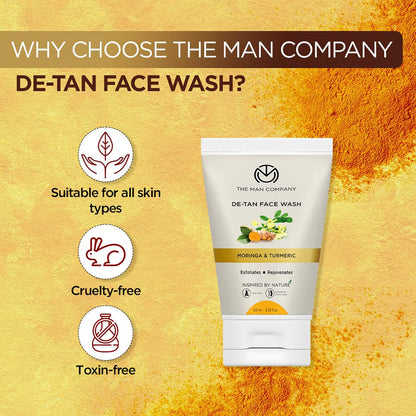 THE MAN COMPANY De-Tan Face Wash 75ml