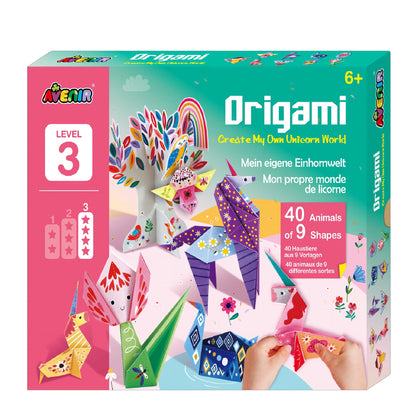 Avenir - Origami Create My Own Unicorn World