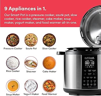 Nutricook Smart Pot 2 Pressure Cooker 6 liters