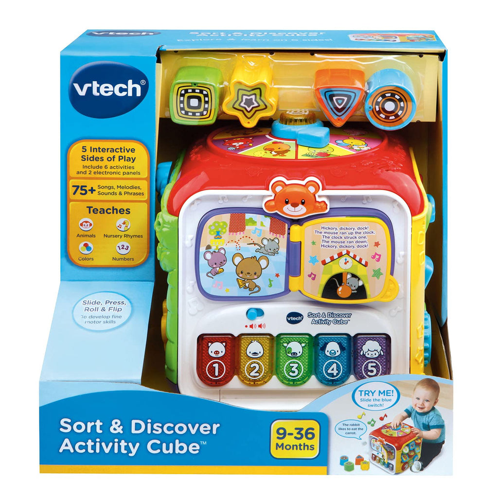 VTech Sort & Discover Activity Cube