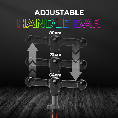 Lit Firefly 3 Wheel Scooter