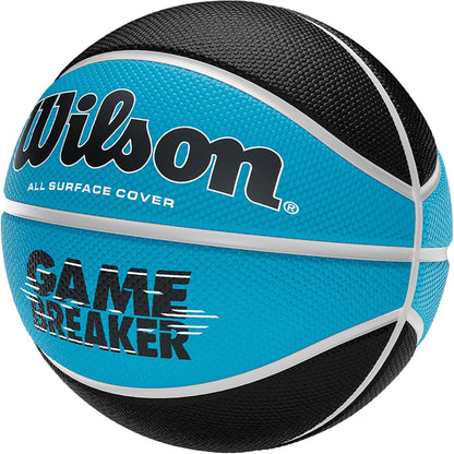 Wilson Gamebreaker Basketball (Size 7) - Blue/Black/White