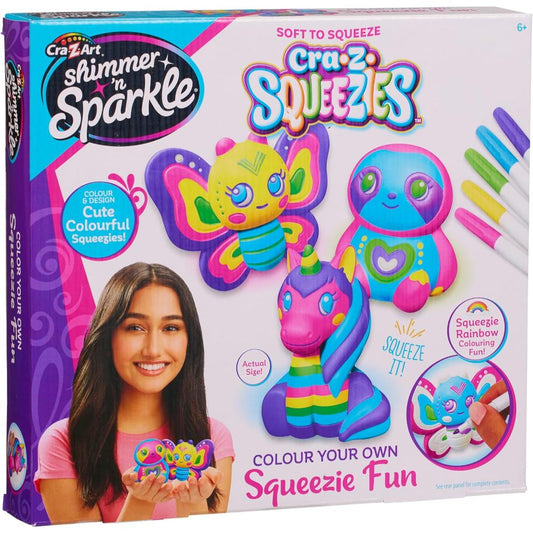 Shimmer N Sparkle - Color Your Own Squeezie Fun