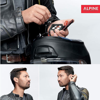 Alpine MotoSafe Pro Ear Plugs Racing & Touring Hearing Protection