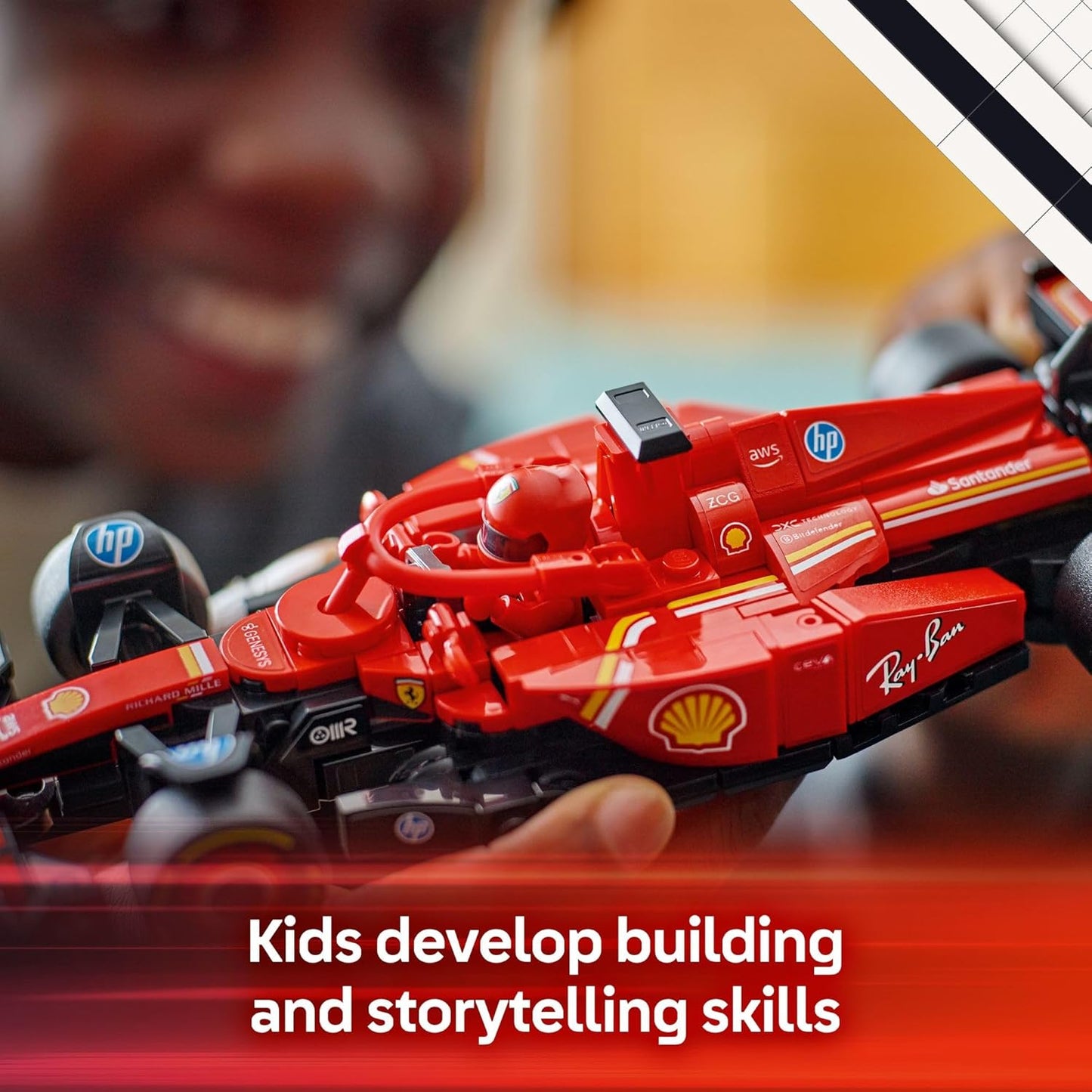 LEGO Speed Champions Ferrari SF-24 F1 Race Car