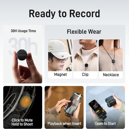 Maono - WM650A Wireless Lavalier Microphone