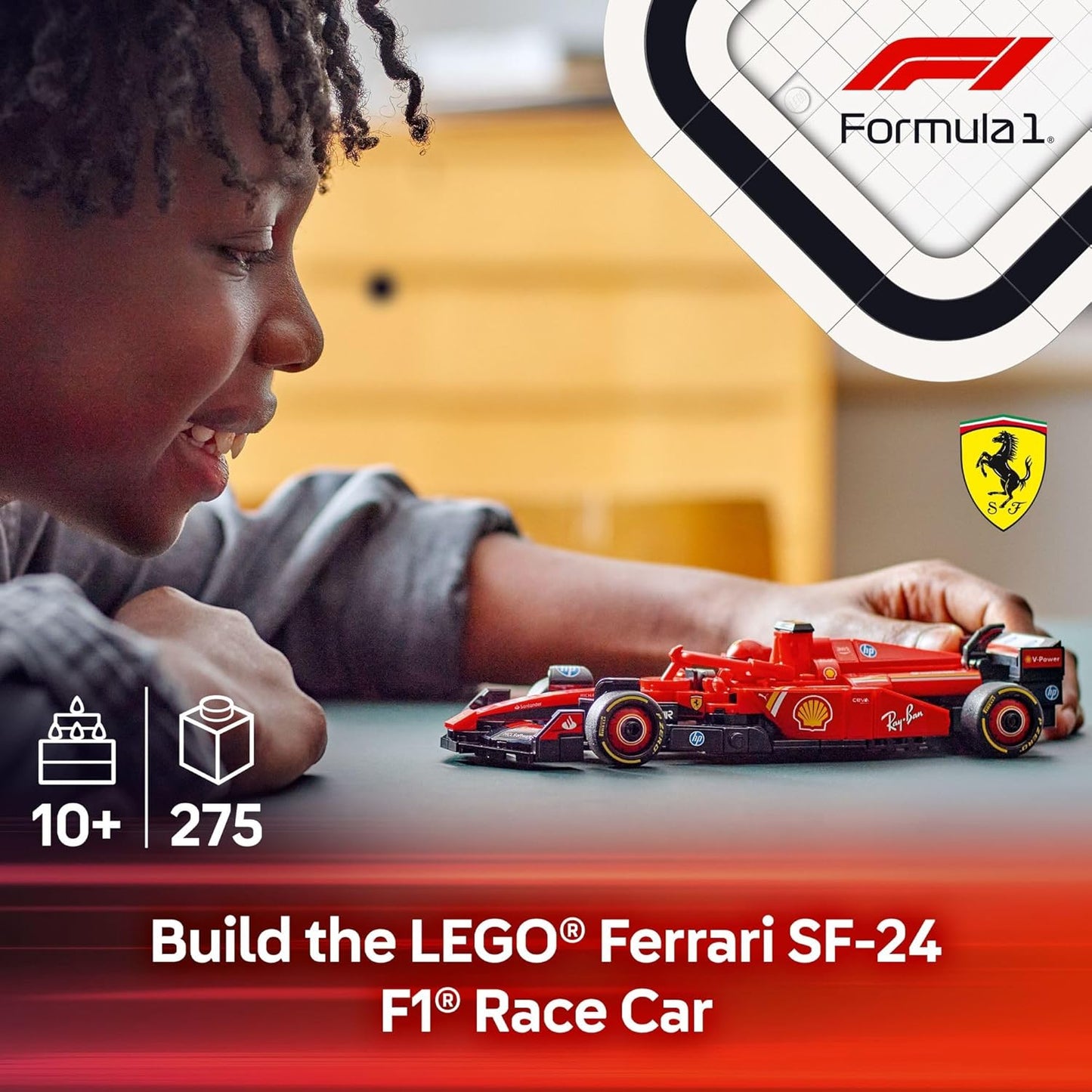 LEGO Speed Champions Ferrari SF-24 F1 Race Car