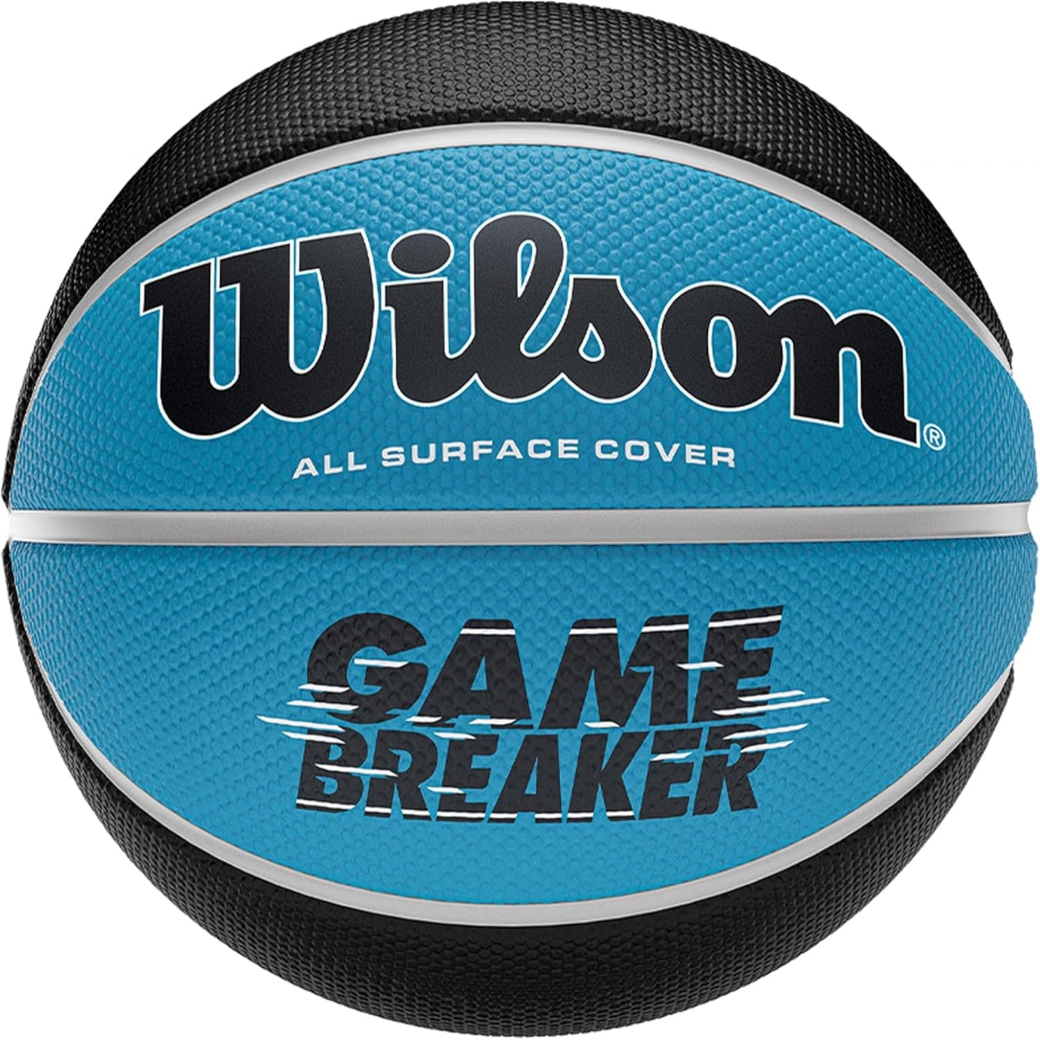 Wilson Gamebreaker Basketball (Size 7) - Blue/Black/White