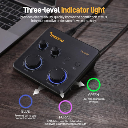 Maono PS22 Lite USB Audio Interface For PC