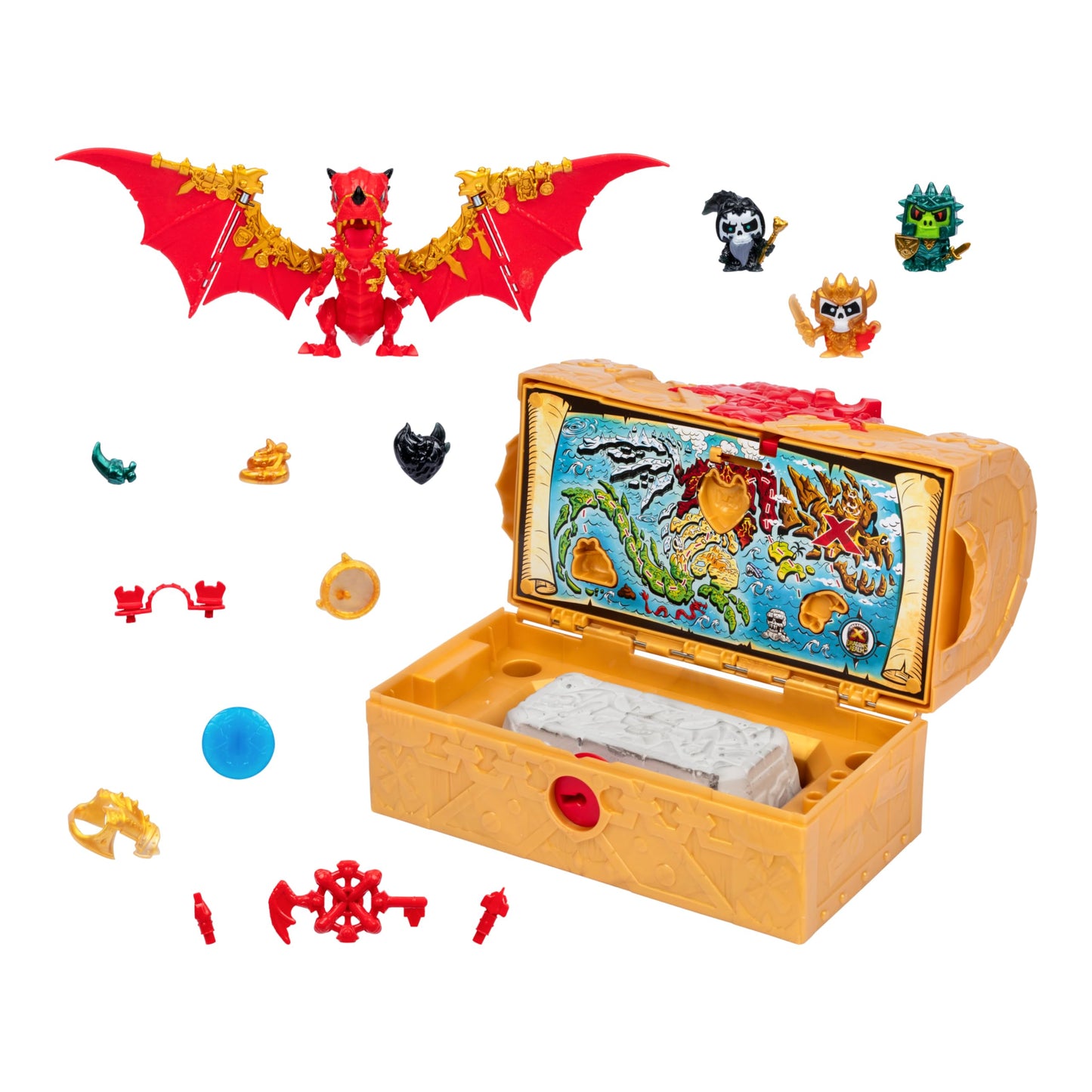 TreasureX - Dragons Realm Mystery Dragon Chest Playset