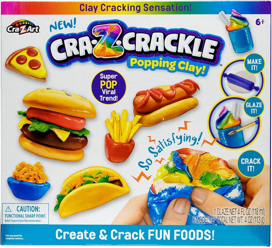 CraZCrackle - Cra-Z-Crackle Clay Create & Crack Fun Foods