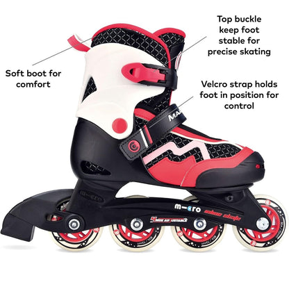 Micro Skating Shoe - Majority Red