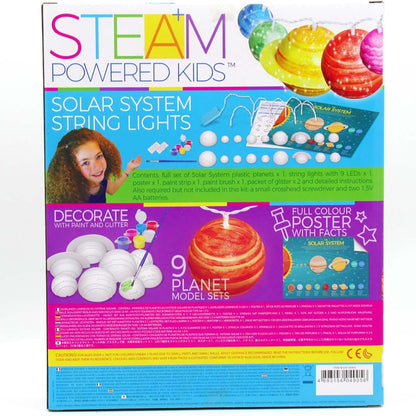 4M Girl Steam / Solar System String Lights