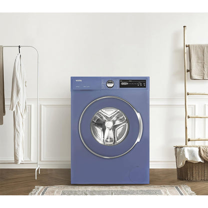 Vestel W812T2TBLU 8kg Steam Washing Machine Blue
