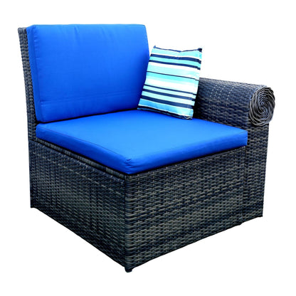 Procamp Atlan Majlis Rattan set Luxury 7-Seater Outdoor Sofa Set