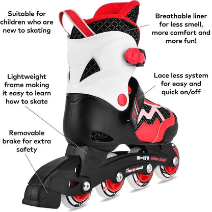Micro Skating Shoe - Majority Red
