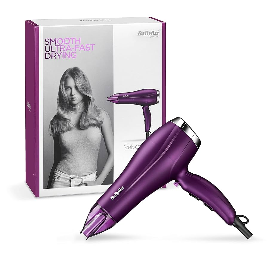 Babyliss Velvet Orchid 2300 DC Hair Dryer - Purple