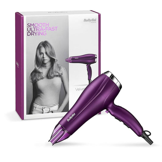 Babyliss Velvet Orchid 2300 DC Hair Dryer - Purple